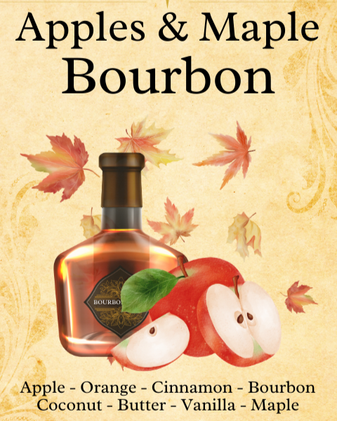 Apples & Maple Bourbon Scented Wax Melt