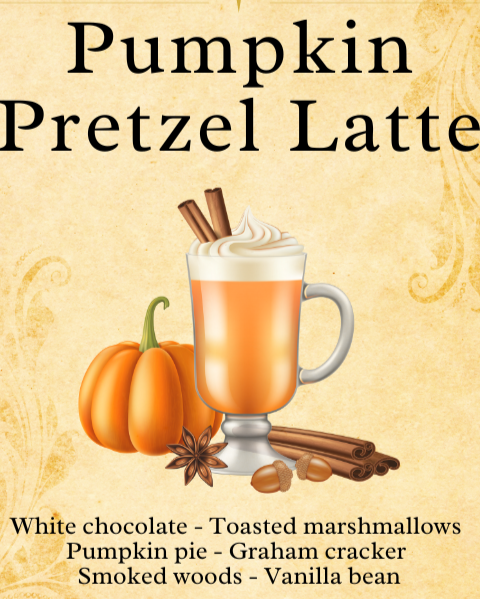 Pumpkin Pretzel Latte Scented Wax Melt