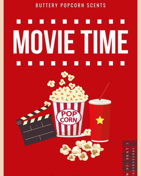 Buttery Popcorn  Scented Wax Melt