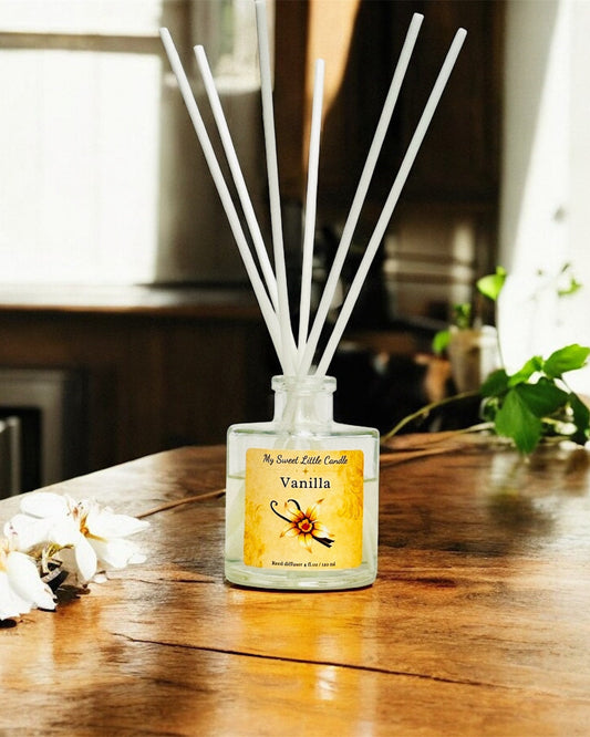 Vanilla Reed Diffuser: 4 fl.oz/120 ml