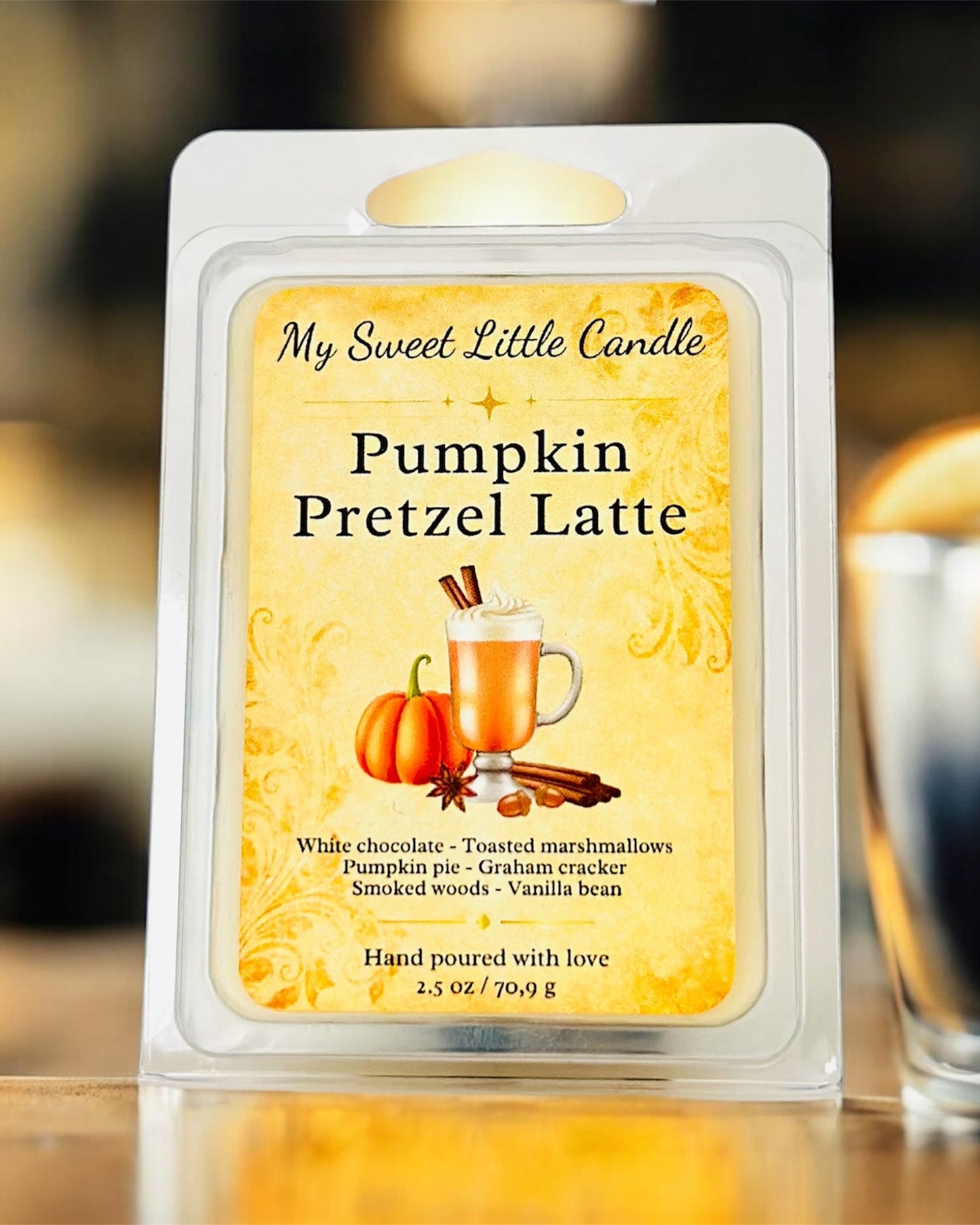 Pumpkin Pretzel Latte Scented Wax Melt