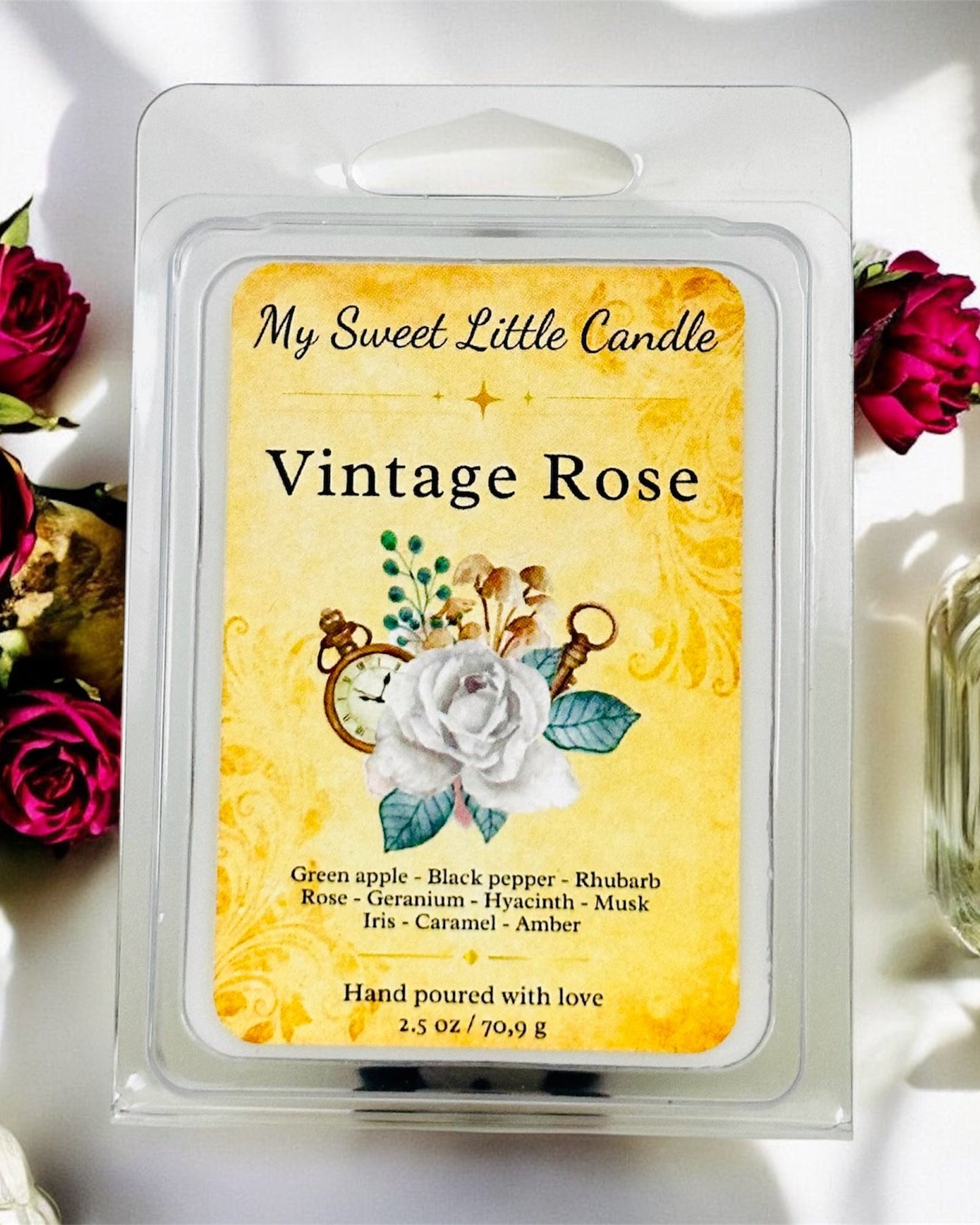 Vintage Rose Scented Wax Melt