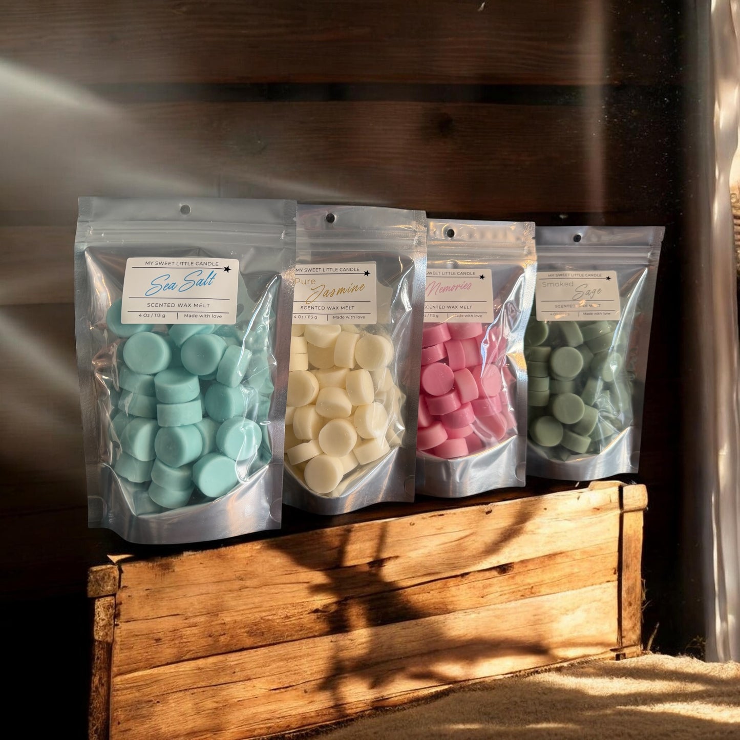 Floral Scented Wax Melts Bag 4 0z