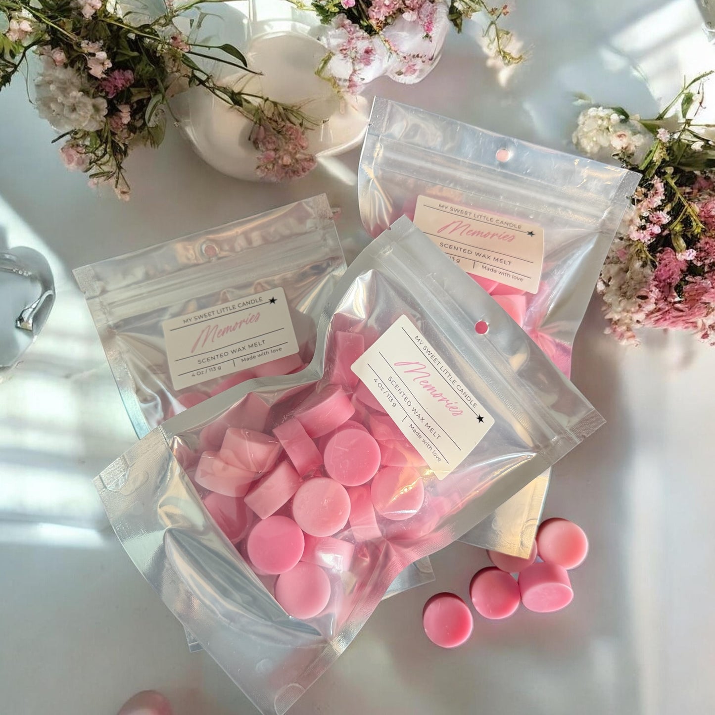 Floral Scented Wax Melts Bag 4 0z