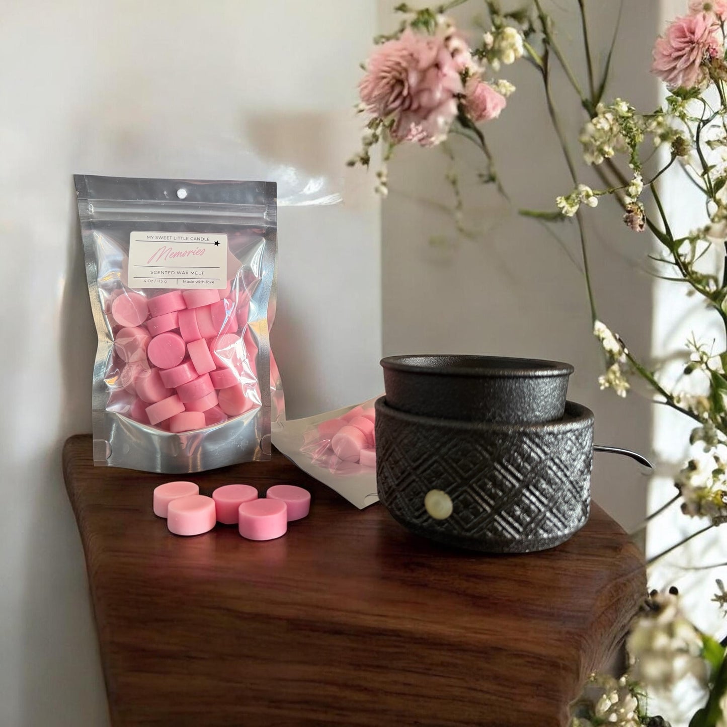 Floral Scented Wax Melts Bag 4 0z
