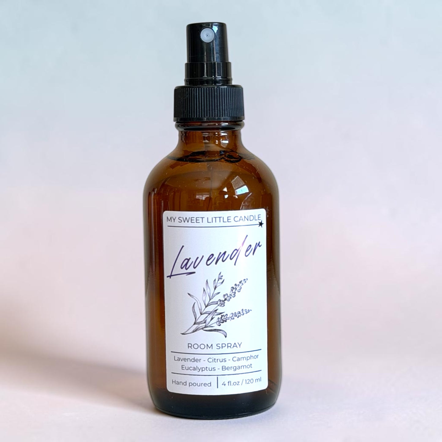 Lavender Room Spray : Calming Lavender Scent Mist, 4 fl.oz