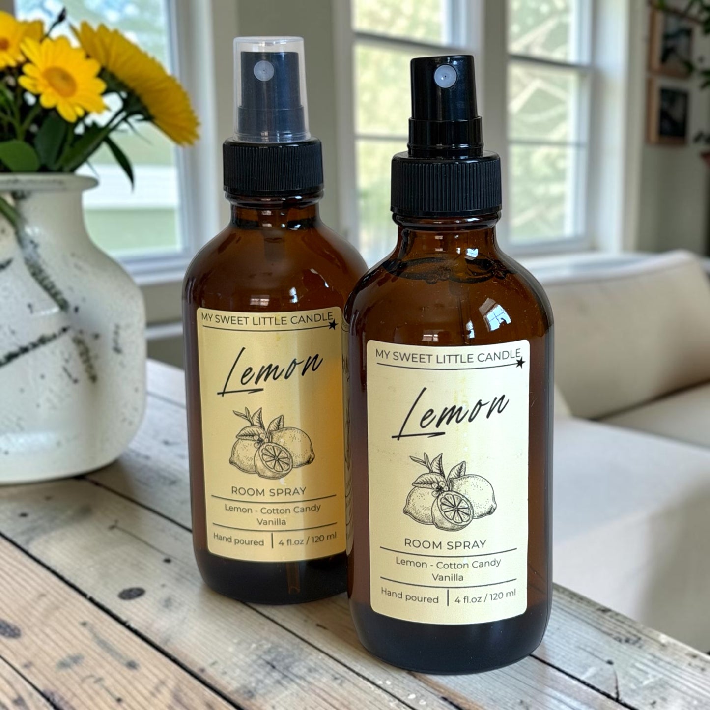 Lemon Room Spray : Fresh Citrus Spray, 4 fl.oz,