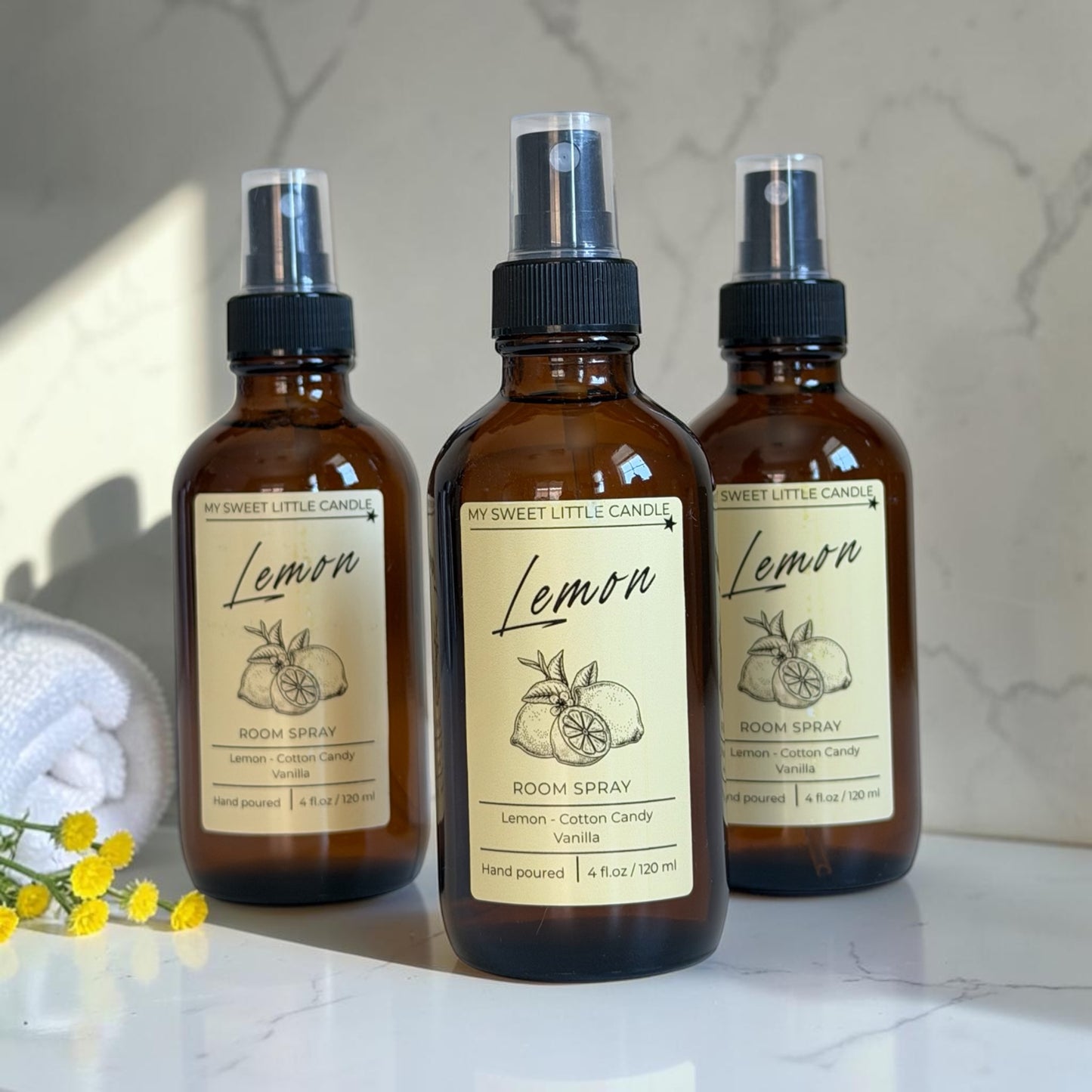 Lemon Room Spray : Fresh Citrus Spray, 4 fl.oz,