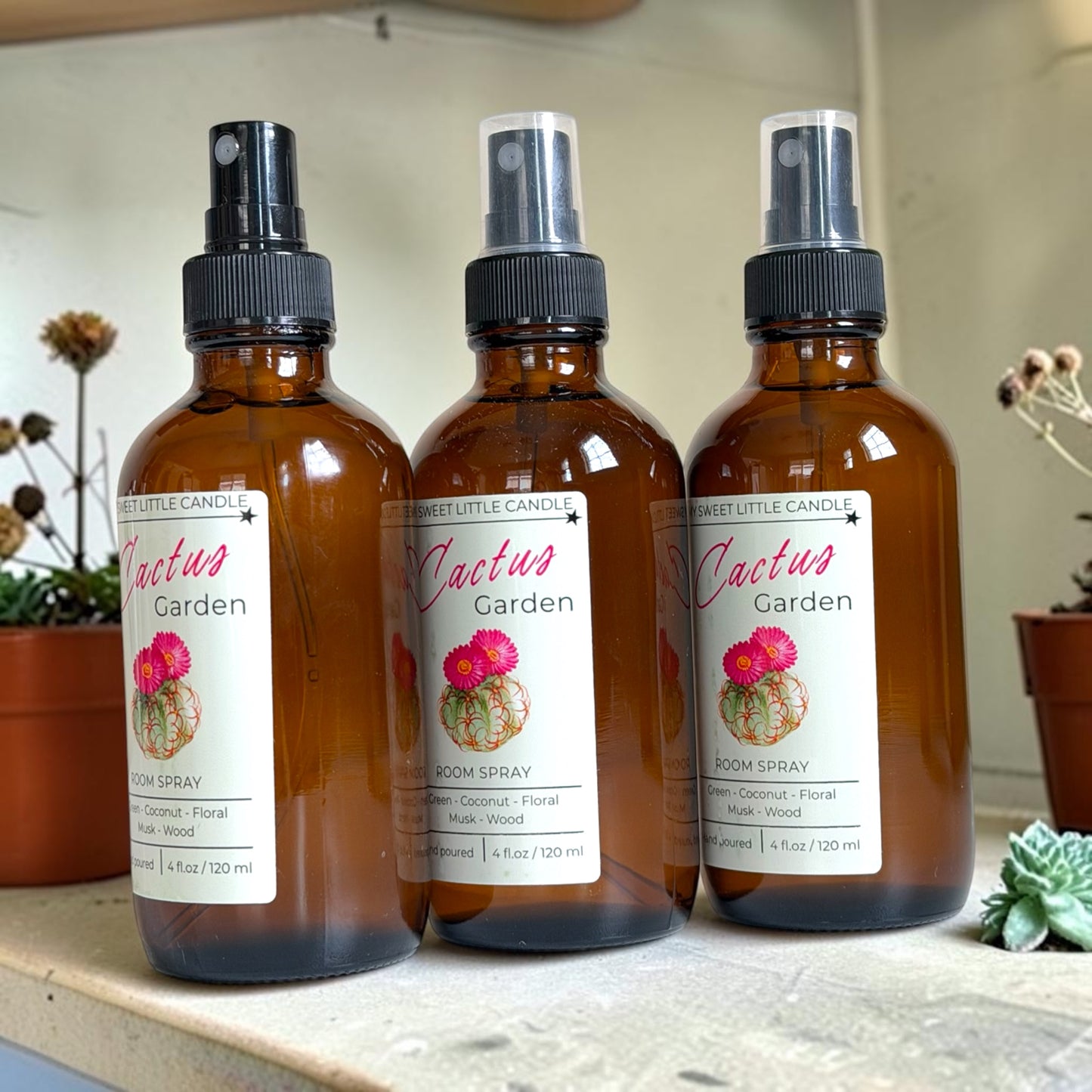 Cactus Garden Room Spray : Desert Bloom Scent, 4 fl.oz